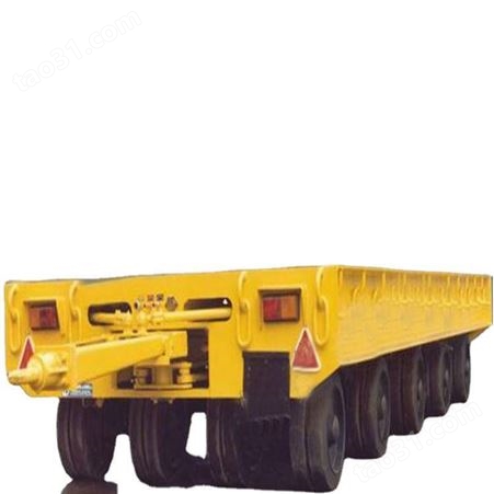 150吨重型搬运平板拖车 山东四轮重型搬运平板拖车 150吨重型搬运平板拖车参数