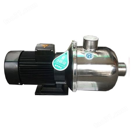 新界不锈钢卧式多级离心泵增压泵BW8-4-工业高压多级离心泵节能环保净水泵定制