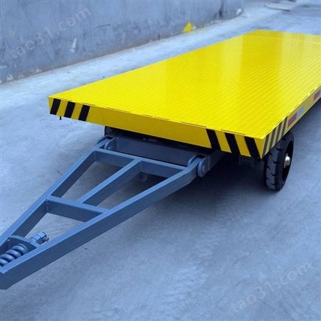 双向引牵平板拖车 搬运双向引牵平板拖车货源 双向引牵平板拖车结构特点