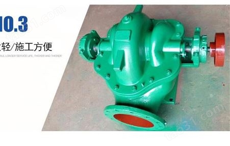 700S90JA中开蜗壳泵IS系列 高泰泵农田输送泵