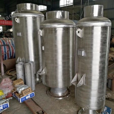 双银生产氮气消音器 氮气消音器 压缩空气消声器厂家