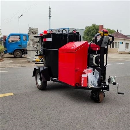 江苏扬州节能型沥青灌缝机 拖挂式沥青灌缝机 沥青路面修补配套设备