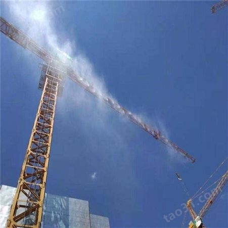 广东汕尾全自动塔吊喷淋设备高空塔吊喷雾装置厂家直供