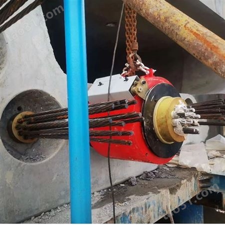 江西萍乡桥梁预应力锚索张拉机具钢绞线穿心千斤顶机械液压机智能张拉系统厂家