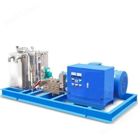 水拓1000公斤压力冷凝器清洗设备 广西工业管道清洗机