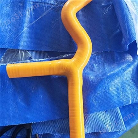 三通T型异型S型L型耐高温硅胶弯管接头夹布输水硅管 改装车定制各种口径异型硅胶管 原厂配套