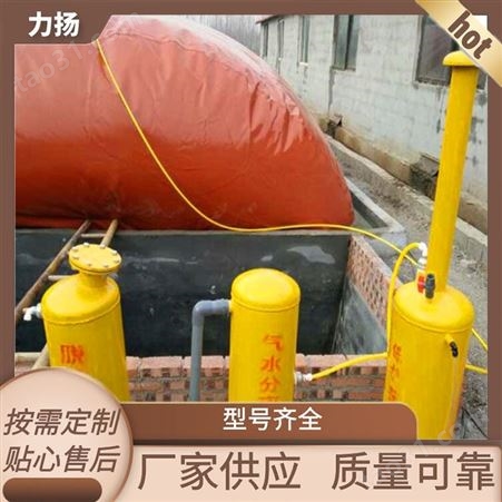 猪粪鸡粪红泥发酵袋 pvc红泥膜材沼气袋 力扬沼气工程配套设备