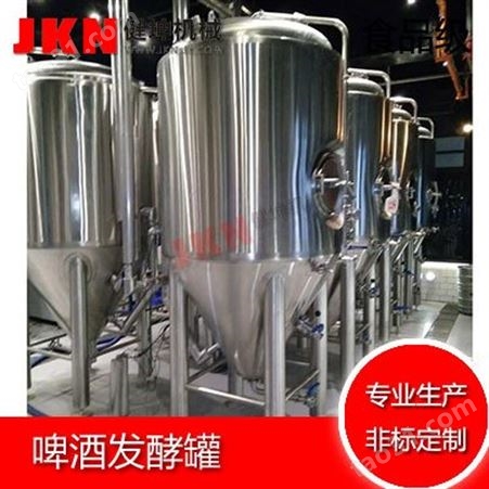 精酿啤酒发酵罐 精酿小麦黑啤酒发酵自循环锥底蜂窝反应罐 温州厂家非标定制设备