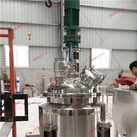 不锈钢化工常压电加热反应釜  304卫生级搅拌器罐 温州厂家非标定制设备