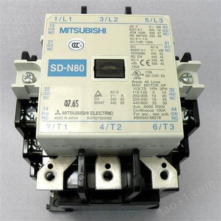 【原装】三菱交流接触器S-N35 AC/110V 220V