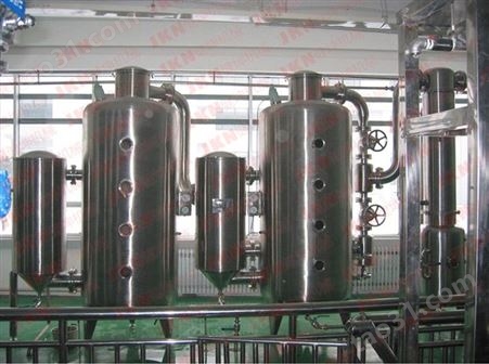 非标加工定制304不锈钢卫生级酒精回收塔 精馏塔 精馏填料塔