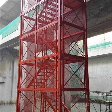 组合箱式安全梯笼 框架式梯笼 重型桥梁施工安全梯笼 重型安全梯笼 无中间商差价
