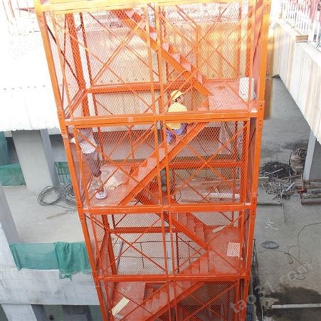 施工用安全梯笼 地铁施工安全梯笼 建筑施工基坑安全梯笼 厂家供应