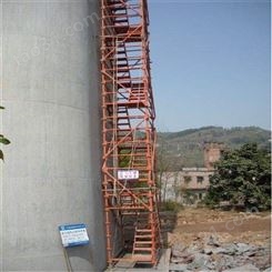 定制 安全梯笼爬梯 箱式梯笼 霁航 组合框架式安全梯笼