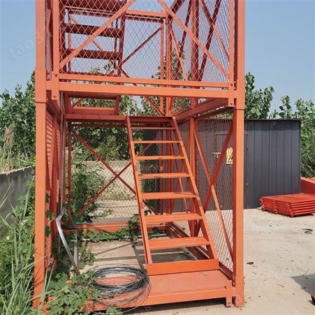 基坑通道梯笼 组合框架式安全梯笼 建筑基坑梯笼 安全梯笼
