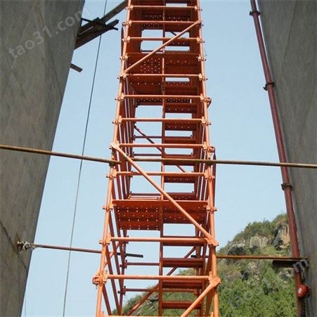 箱式安全爬梯 盘扣式安全爬梯 箱式挂网安全爬梯 基坑施工安全爬梯 地铁基坑安全爬梯