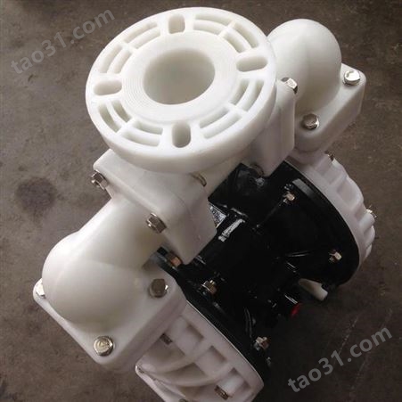 耐腐蚀气动隔膜泵QBY5-65F46塑料