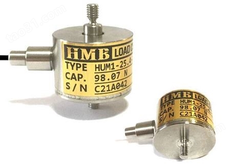 代理日本HMBS型拉压力测力传感器HS76-C-100N,HS76-C-50KN试验机传感器