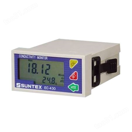 SUNTEX电导率仪EC-430水质监测电导率控制仪电阻率变送器