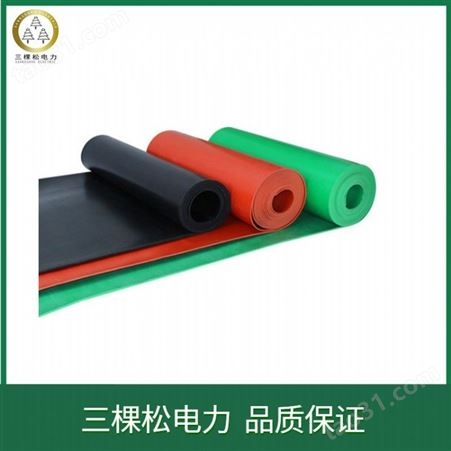 3mm绿色绝缘胶垫 现货供应 黑色绝缘胶垫  价格实惠