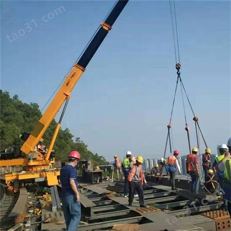贵恒重工 高铁修建用轨道起重机 桥面行走起重机 铁路修建用轨道吊