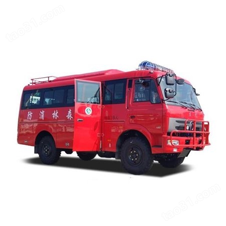 东风四驱越野19座4×4驱动应急消防通勤客车价格
