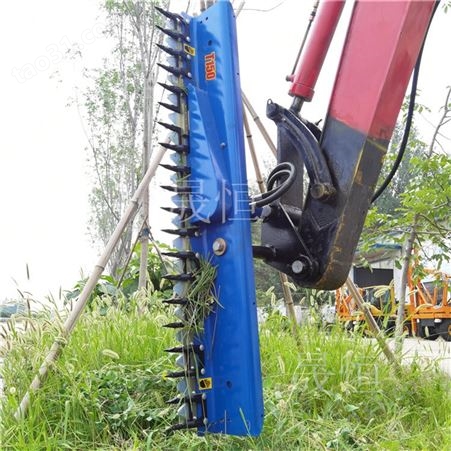 小型挖机带打草机 高速公路绿篱锯生产厂家 新型灌木清理机