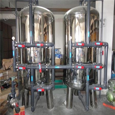 石英砂过滤器 北京玻璃钢不锈钢过滤器价格 地下水处理砂滤罐