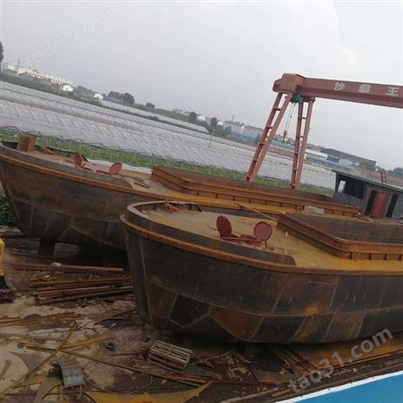 沙霸王机械 开底运输船生产厂家 带船检内河运输船价格