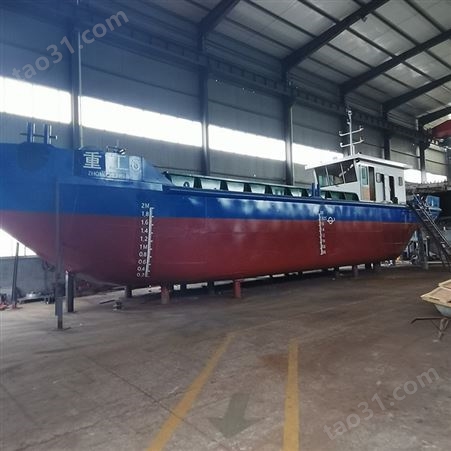 沙霸王机械 开底运输船订购 内河运输设备供应SBW-59