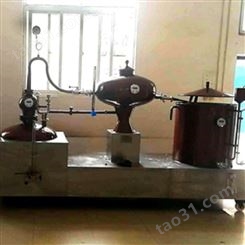 森科300升铜制夏朗德壶式蒸馏器酒庄专用蒸馏设备
