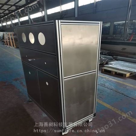 试验设备框架定制厂家上海善昶Sunflare型材物料架
