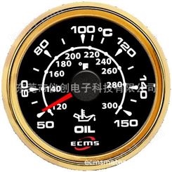 仪创 ECMS 802-00023 汽车 船用 工程机械指针油温表50-150℃