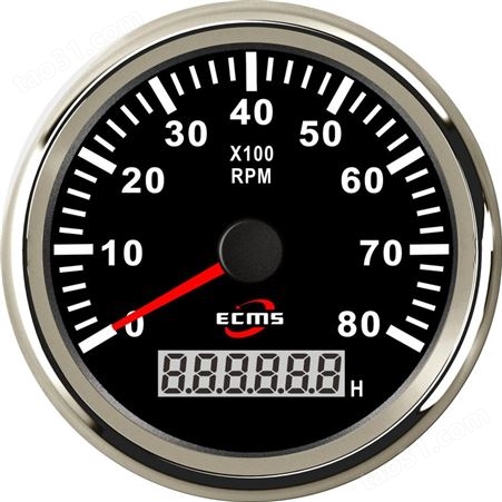 仪创 ECMS 900-00020 ECP系列防尘8000转速表 车用显示仪表