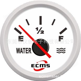 仪创 ECMS 各类 游艇水箱 用指针式水位表黑色刻度盘 240-33欧姆