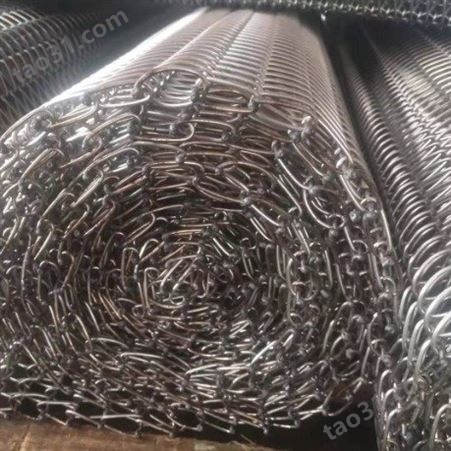 大量供应不锈钢输送网带耐高温链网菱形金属网带