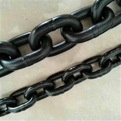鲁兴6mm起重链条 吊具用80级钢链 护栏链