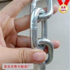 金属圆环铁链 直径12mm粗护栏链条 护栏紧固连接件