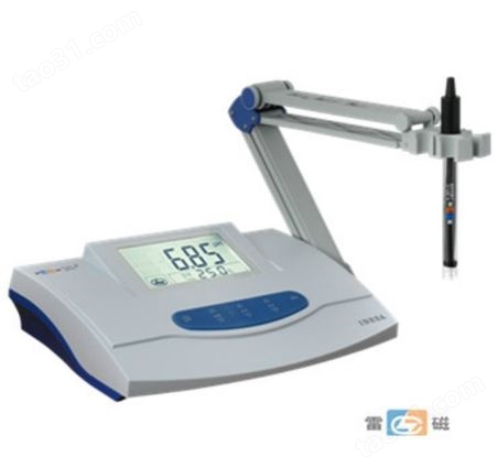 上海雷磁台式pH计PHS-3G