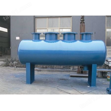 荆门DN500分集水器 不锈钢分水器 机房分集水器