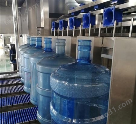 18.9L大桶纯净水生产线 时产600桶桶装水制水设备河南工厂
