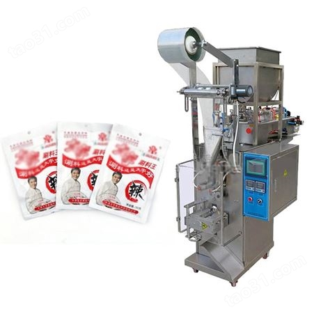 达库供应全自动浓缩茶液体包装机  山茶油枣花蜂蜜膏体包装机 65机型