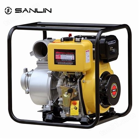 SANLIN三林YT40DPE  4寸柴油抽水泵