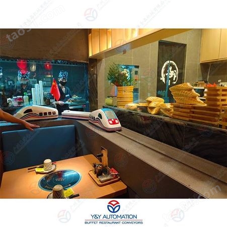餐厅服务机器人_机器人服务员餐厅_机器人主题餐厅_自动送餐机器人