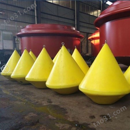 爱迪威为桂林地区提供拦污浮体 锥形浮标定做公司 HDPE耐高温浮桶加工生产商 滚塑制品加工厂
