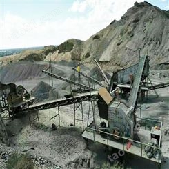 玄武岩砂石生产线 石料厂设备 30吨砂石料生产线 卓航矿机