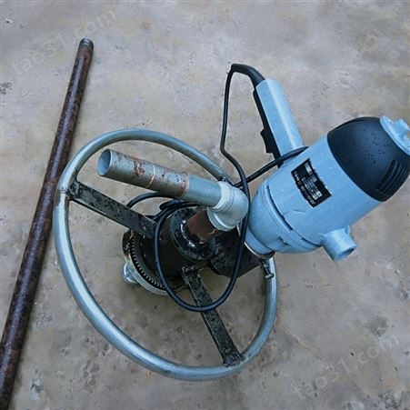 电动供应农村用小型打井机 手持式电动钻井机 家用便携式水井钻机