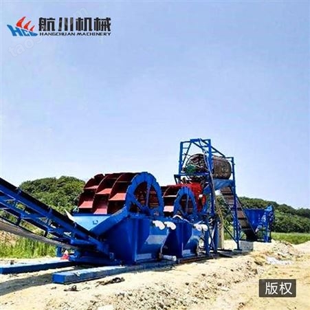 广西河沙海砂淡化设备 海砂洗沙机械 洗沙机现货供应