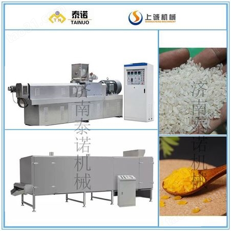 济南泰诺 人造营养大米设备 人造黄金米生产线 挤压米制粒机器