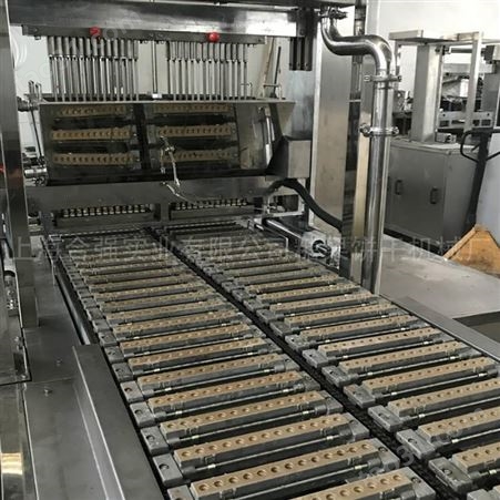 上海合强供应HQ-300型 全自动糖果浇注生产线 现货供应 喷花硬浇注生产线 硬糖熬煮设备